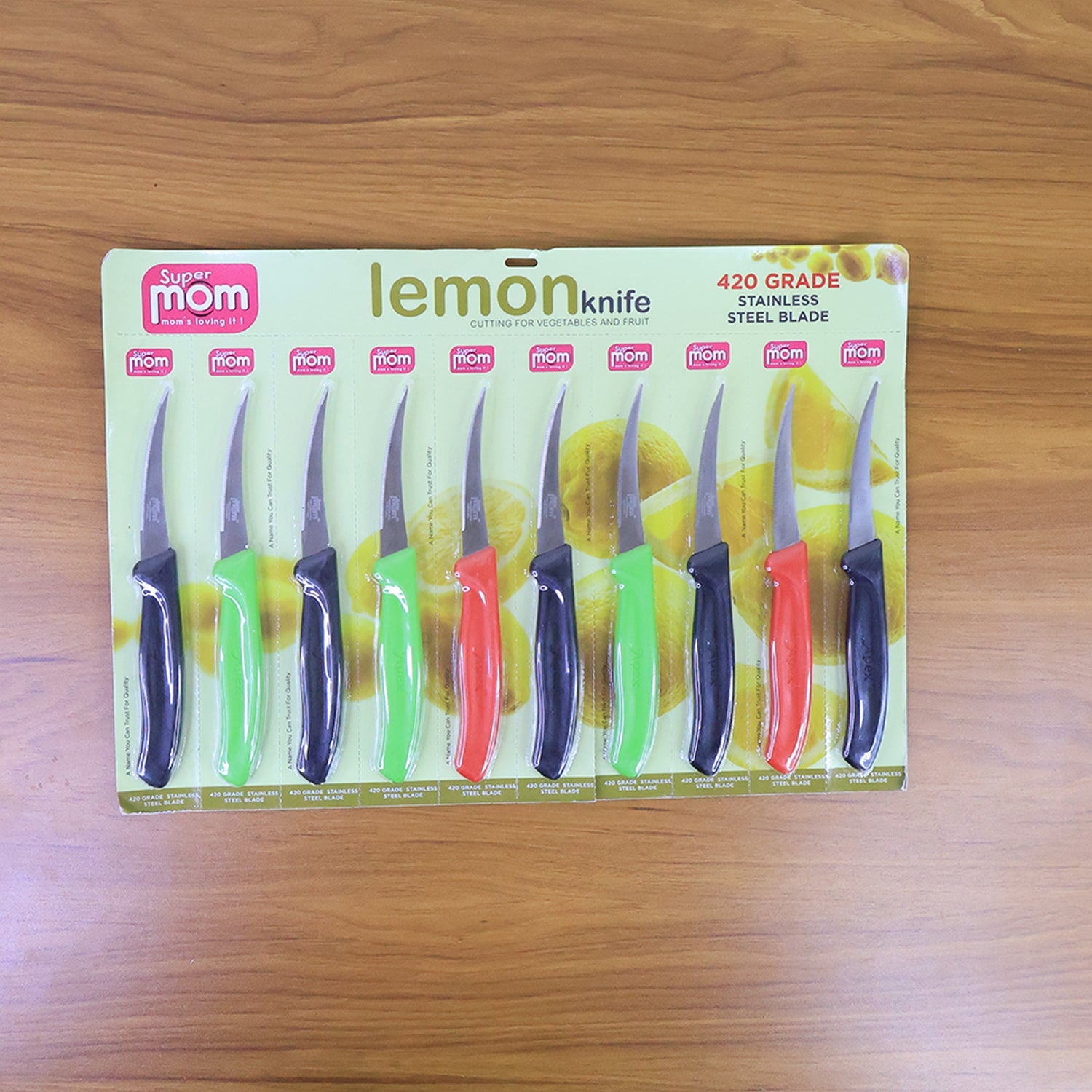 Supermom Stainless Steel Lemon Knife (10 Pc / Set)